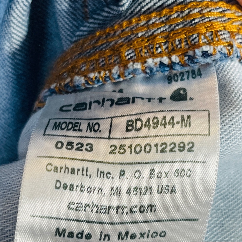 Carhartt Loose Fit Carpenter Jeans 34 X 30- Classic Work/Play Denim. - Picture 5 of 16